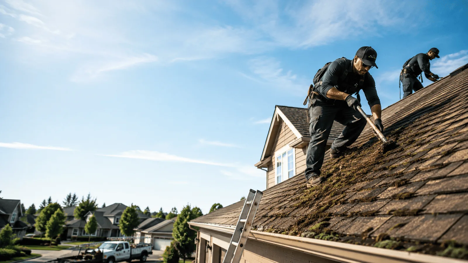 Gutter Moss Removal in Saint Mary Of The Woods, IN